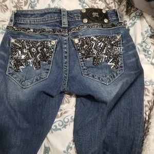 Miss Me Jean's signature boot size 25